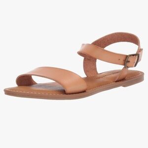 🦃 Women’s wide strap sandals (natural tan color)